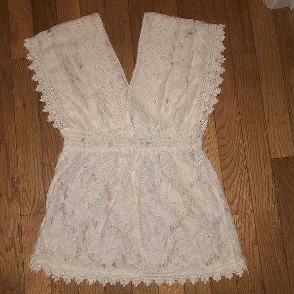 Arden white lace top - Picture 2 of 4